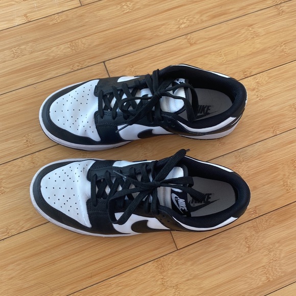 Nike Dunk Low Retro White Black Panda (2021) (Women's) (Size 9W) - Picture 3 of 6